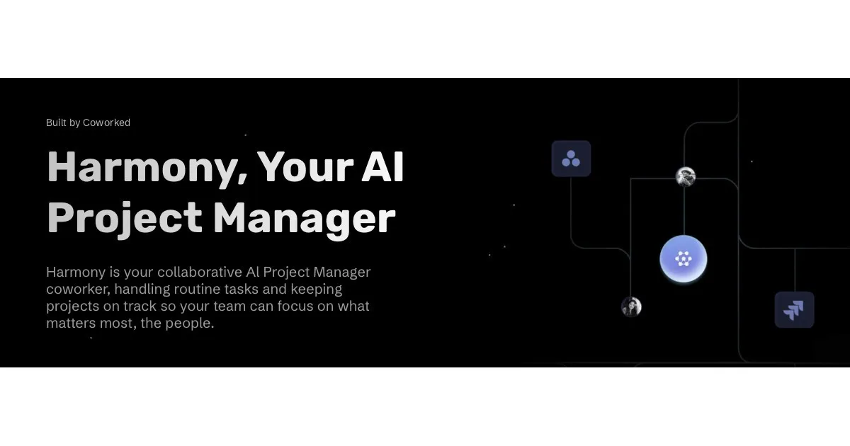 Harmony   the most comprehensive AI project manager Agent's User Interface