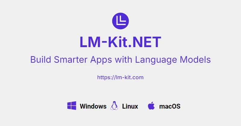 LM-Kit SDK Agent's User Interface