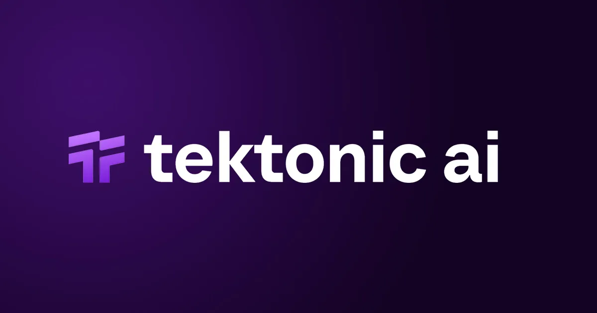 Tektonic AI Agent's User Interface